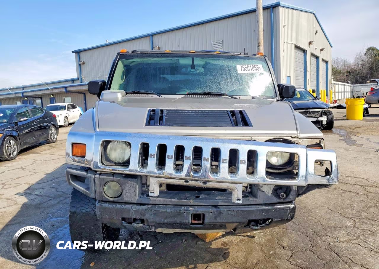 2003 Hummer H2 VIN:5GRGN23U63H146305 - 5