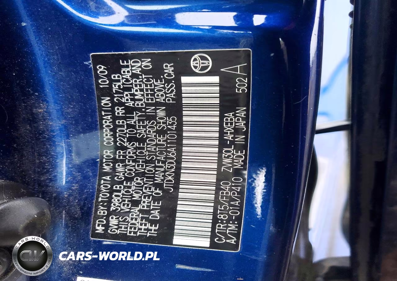 2010 Toyota Prius VIN:JTDKN3DU6A1101435 - 12