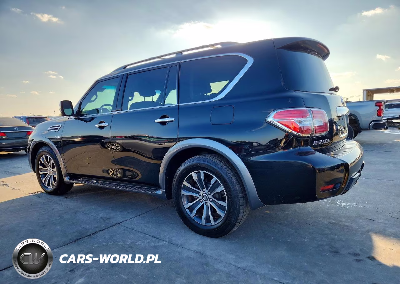 2017 Nissan Armada Sv VIN:JN8AY2NC7H9511504 - 2