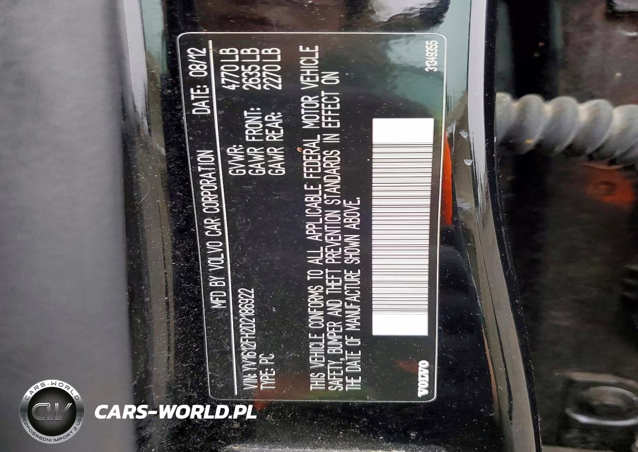 2013 Volvo S60 T5 VIN:YV1612FH2D2186922 - 12