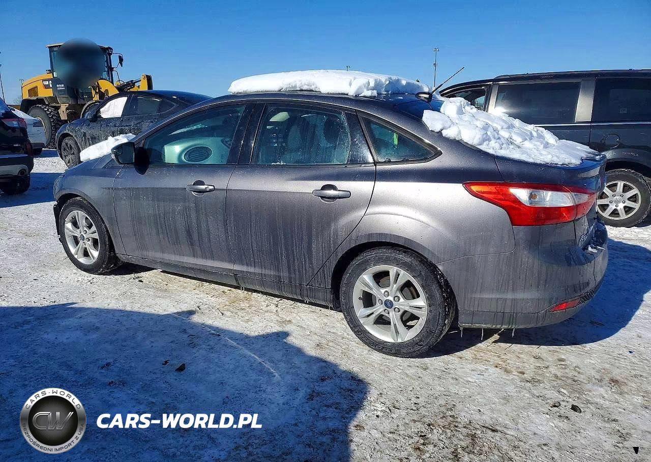 2014 Ford Focus Se VIN:1FADP3F25EL193619 - 2