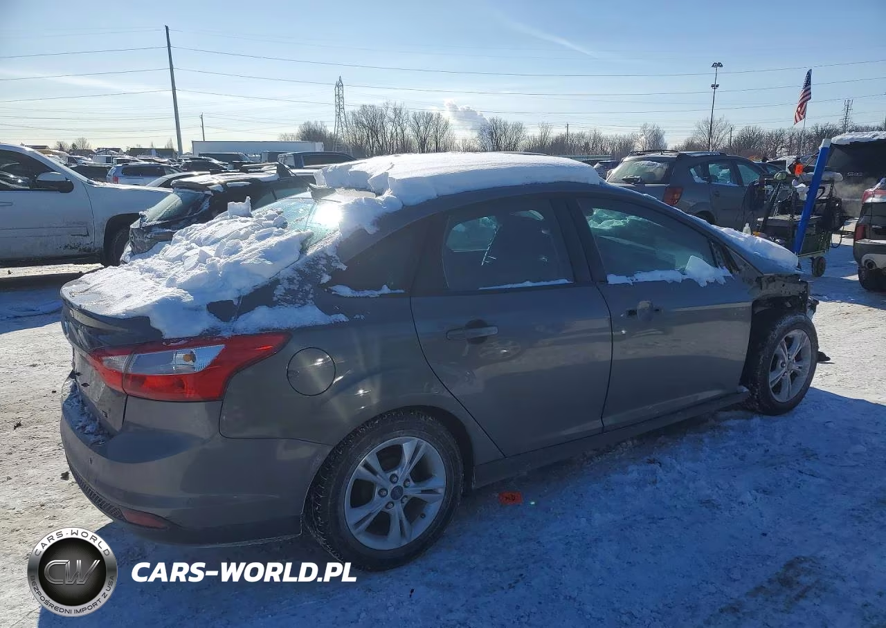 2014 Ford Focus Se VIN:1FADP3F25EL193619 - 3