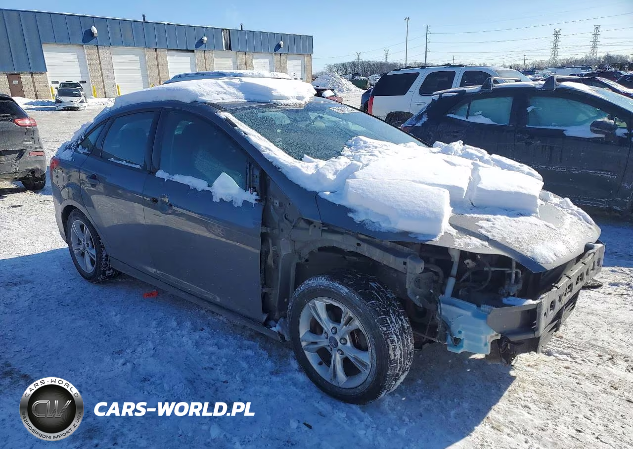 2014 Ford Focus Se VIN:1FADP3F25EL193619 - 4
