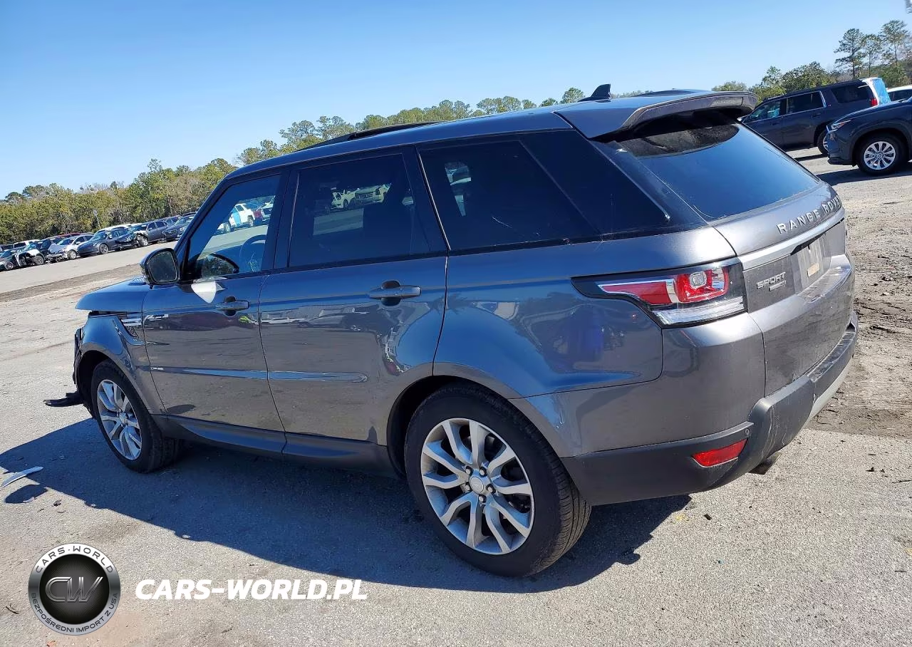 2016 Land Rover Range Rover Sport Hse VIN:SALWR2VF3GA644887 - 2