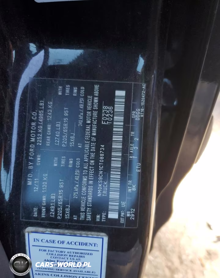 2012 Ford Transit Connect Xlt Premium VIN:NM0KS9CN1CT088734 - 12
