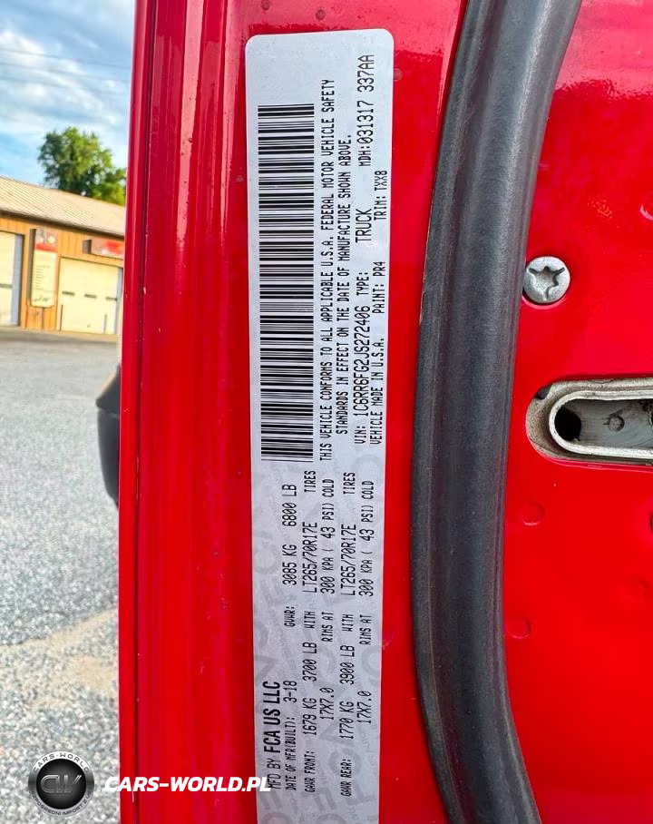 2018 Ram 1500 St VIN:1C6RR6FG2JS272406 - 10