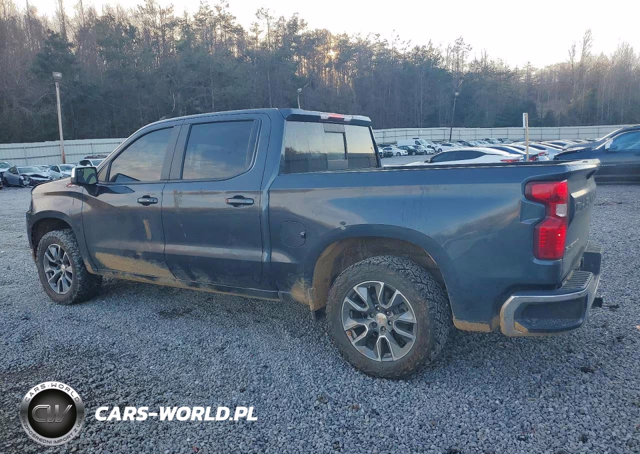 2021 Chevrolet Silverado K1500 Lt VIN:1GCUYDETXMZ379093 - 2