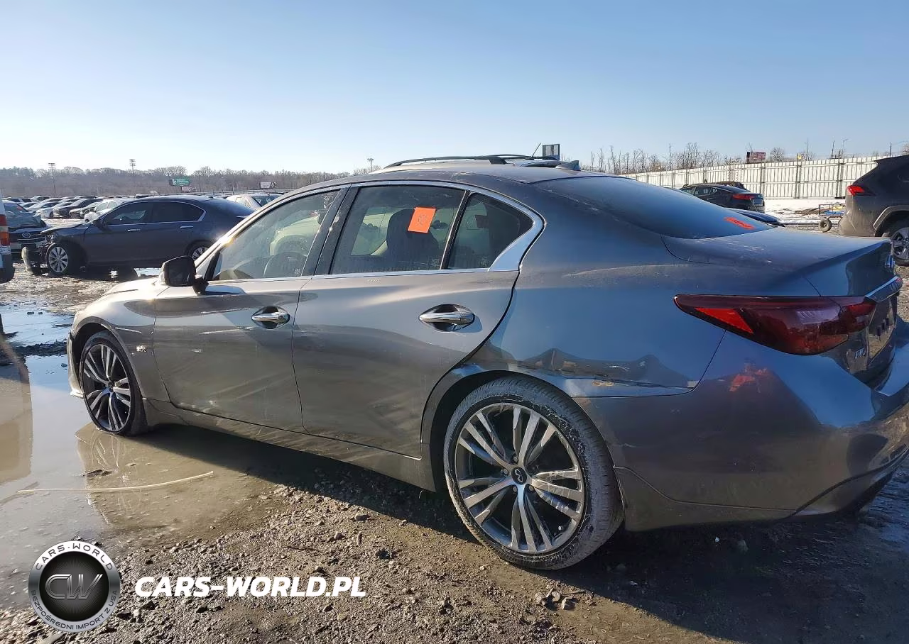 2018 Infiniti Q50 Luxe VIN:JN1EV7AR9JM433682 - 2