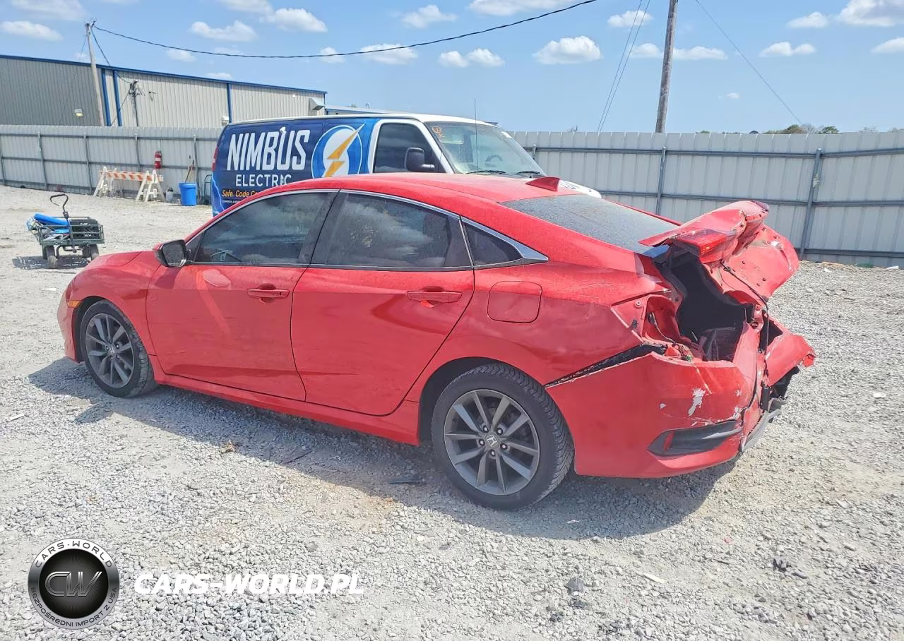 2020 Honda Civic Ex VIN:2HGFC1F35LH680150 - 2