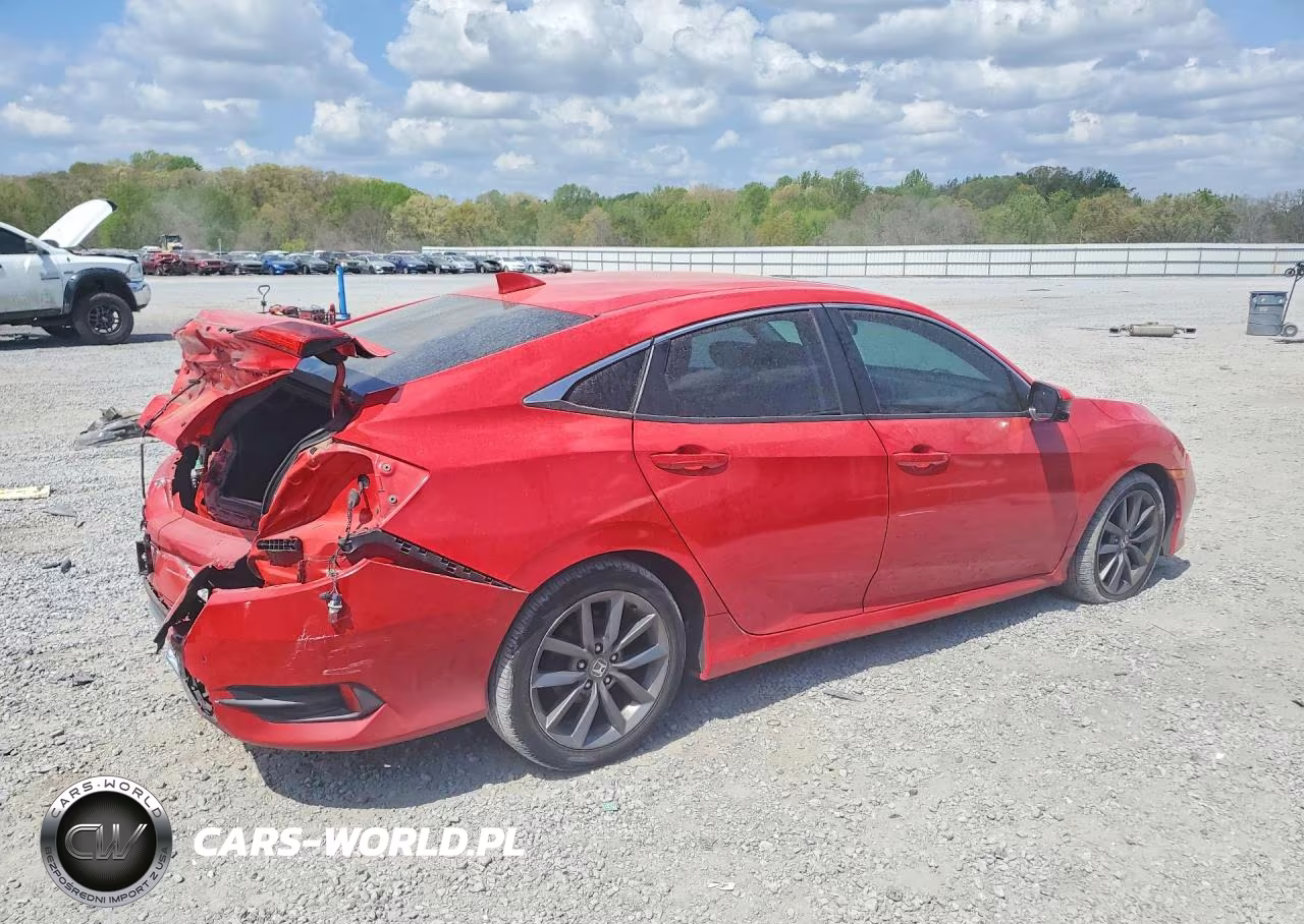 2020 Honda Civic Ex VIN:2HGFC1F35LH680150 - 3