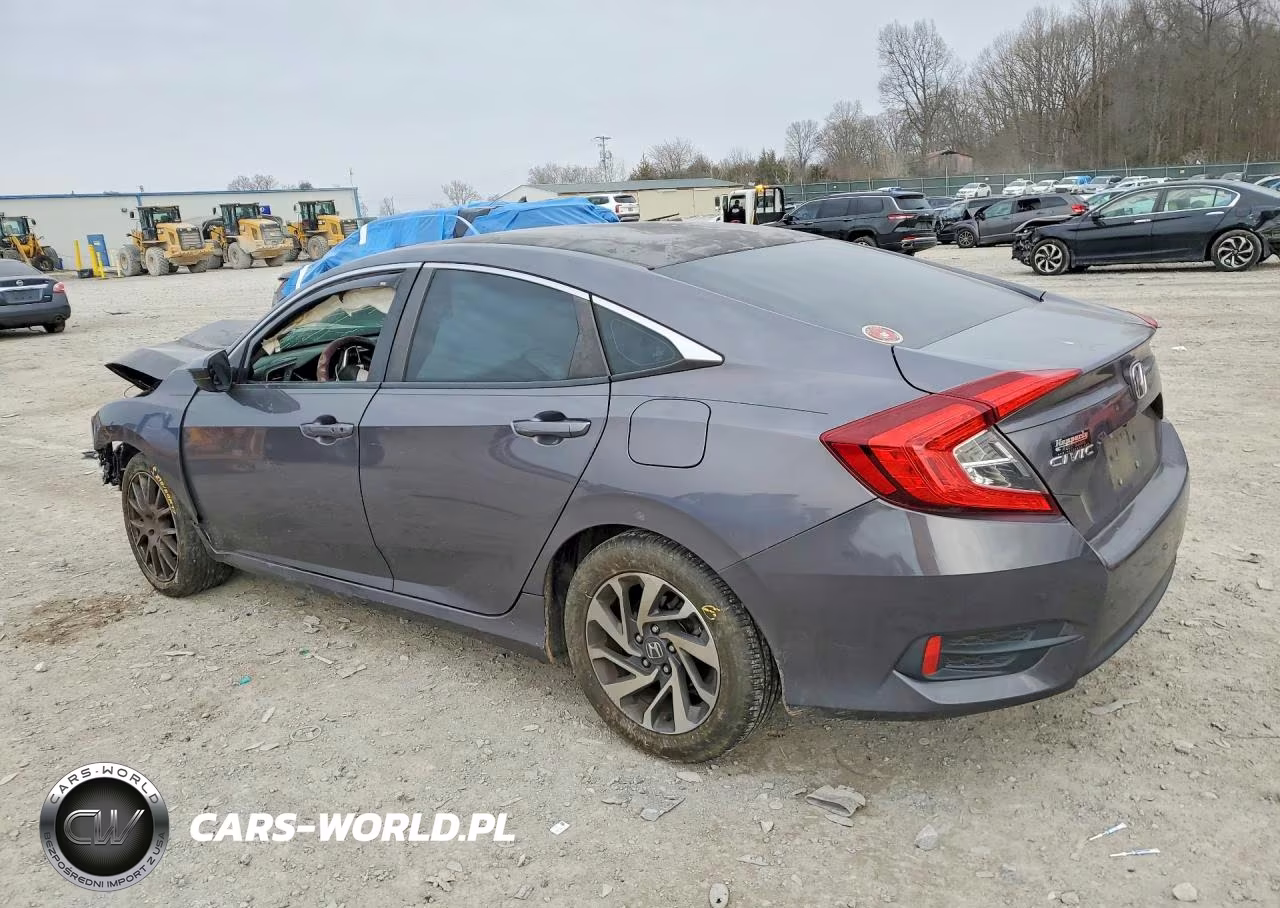 2016 Honda Civic Ex VIN:19XFC2F76GE038920 - 2