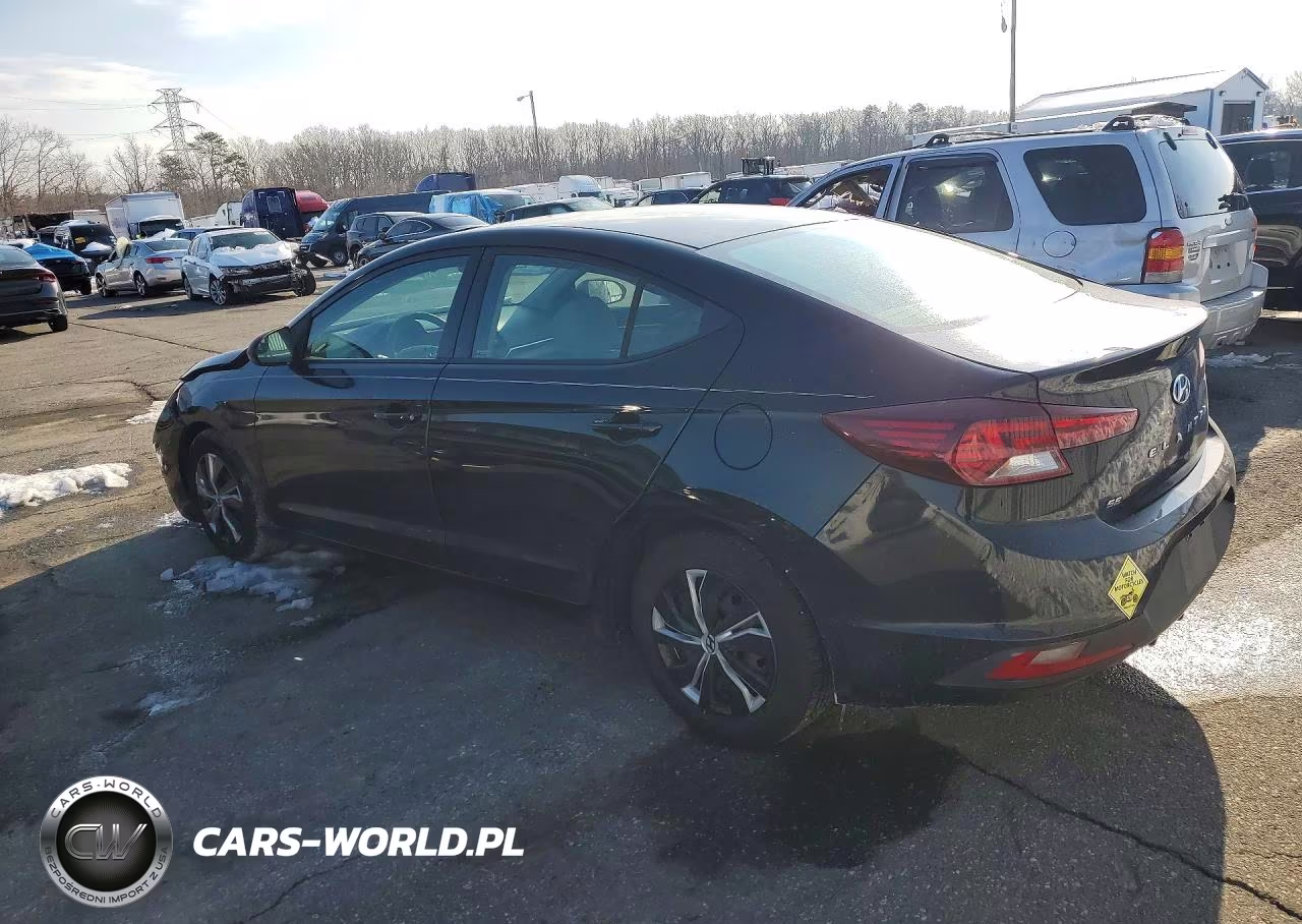 2020 Hyundai Elantra Se VIN:KMHD74LF0LU957161 - 2