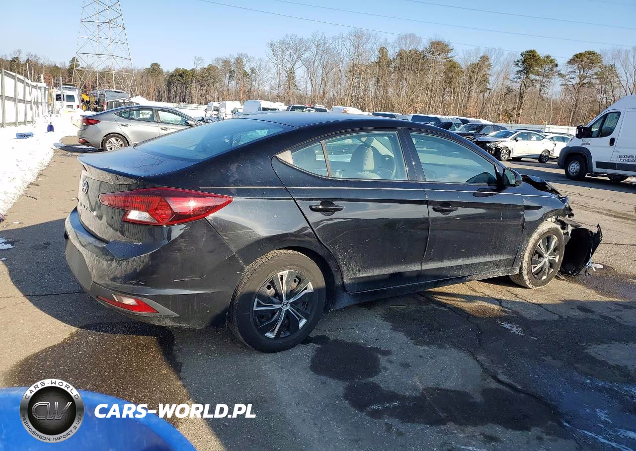 2020 Hyundai Elantra Se VIN:KMHD74LF0LU957161 - 3