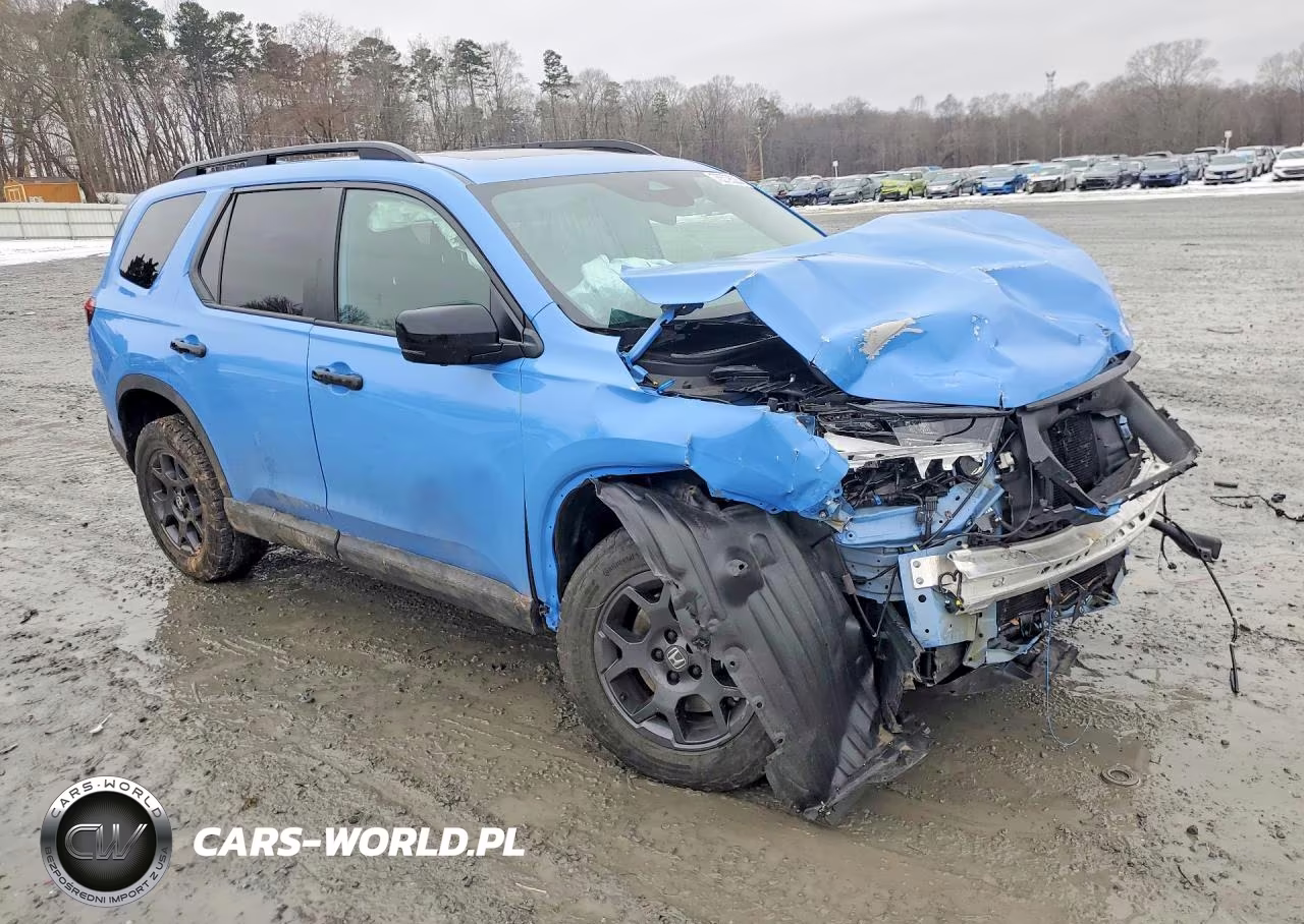 2025 Honda Pilot Trailsport VIN:5FNYG1H62SB060573 - 4