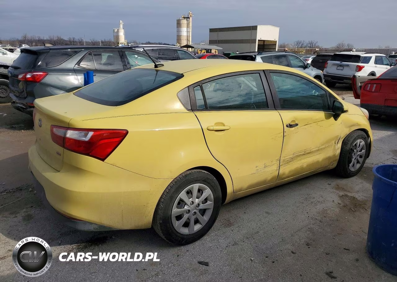 2016 Kia Rio Lx VIN:KNADM4A36G6681890 - 3