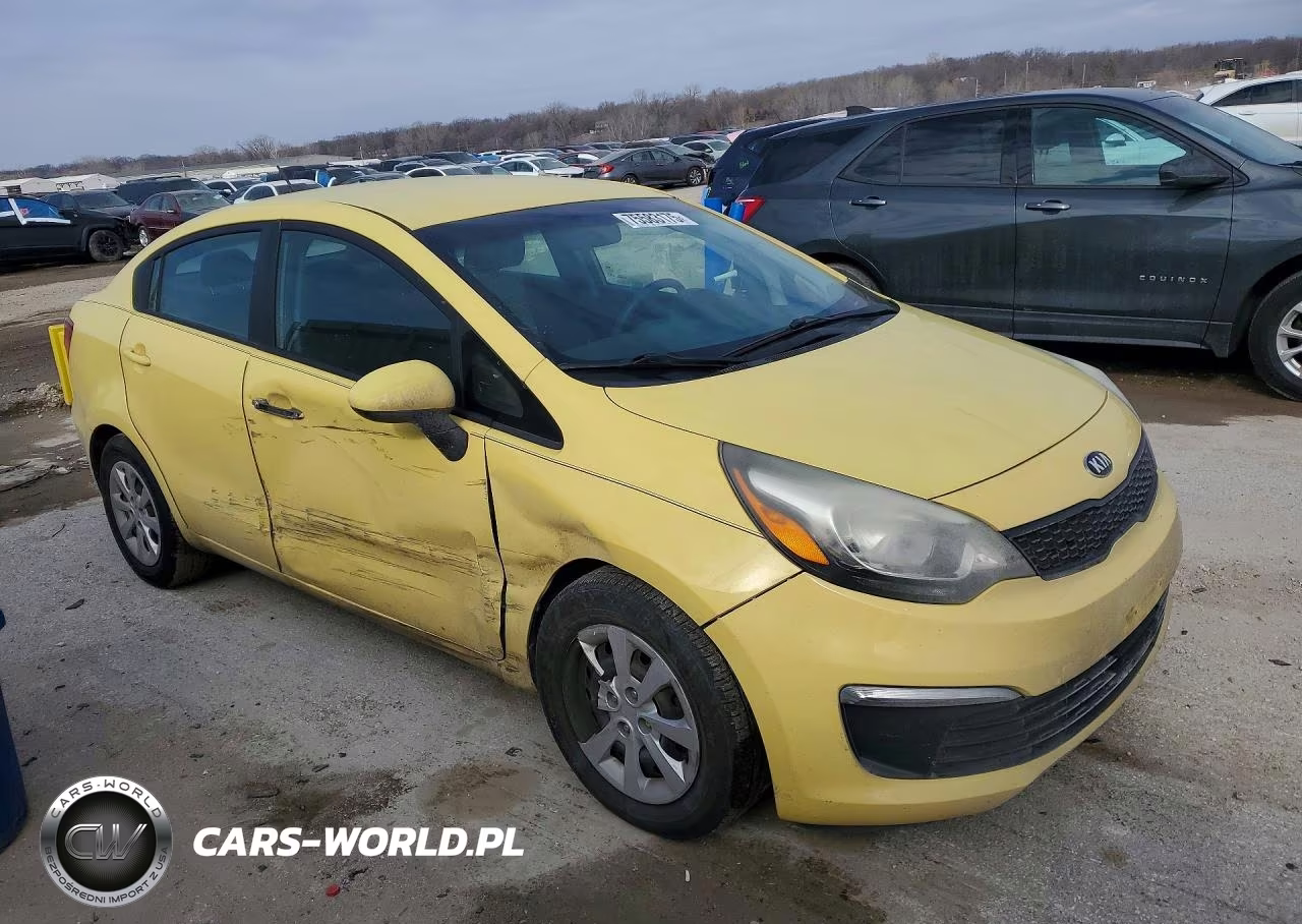 2016 Kia Rio Lx VIN:KNADM4A36G6681890 - 4