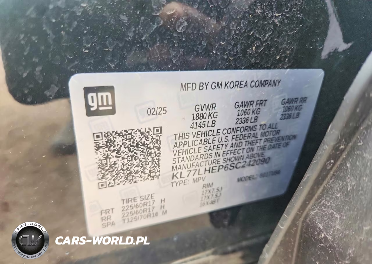 2025 Chevrolet Trax 1Lt VIN:KL77LHEP6SC242090 - 14