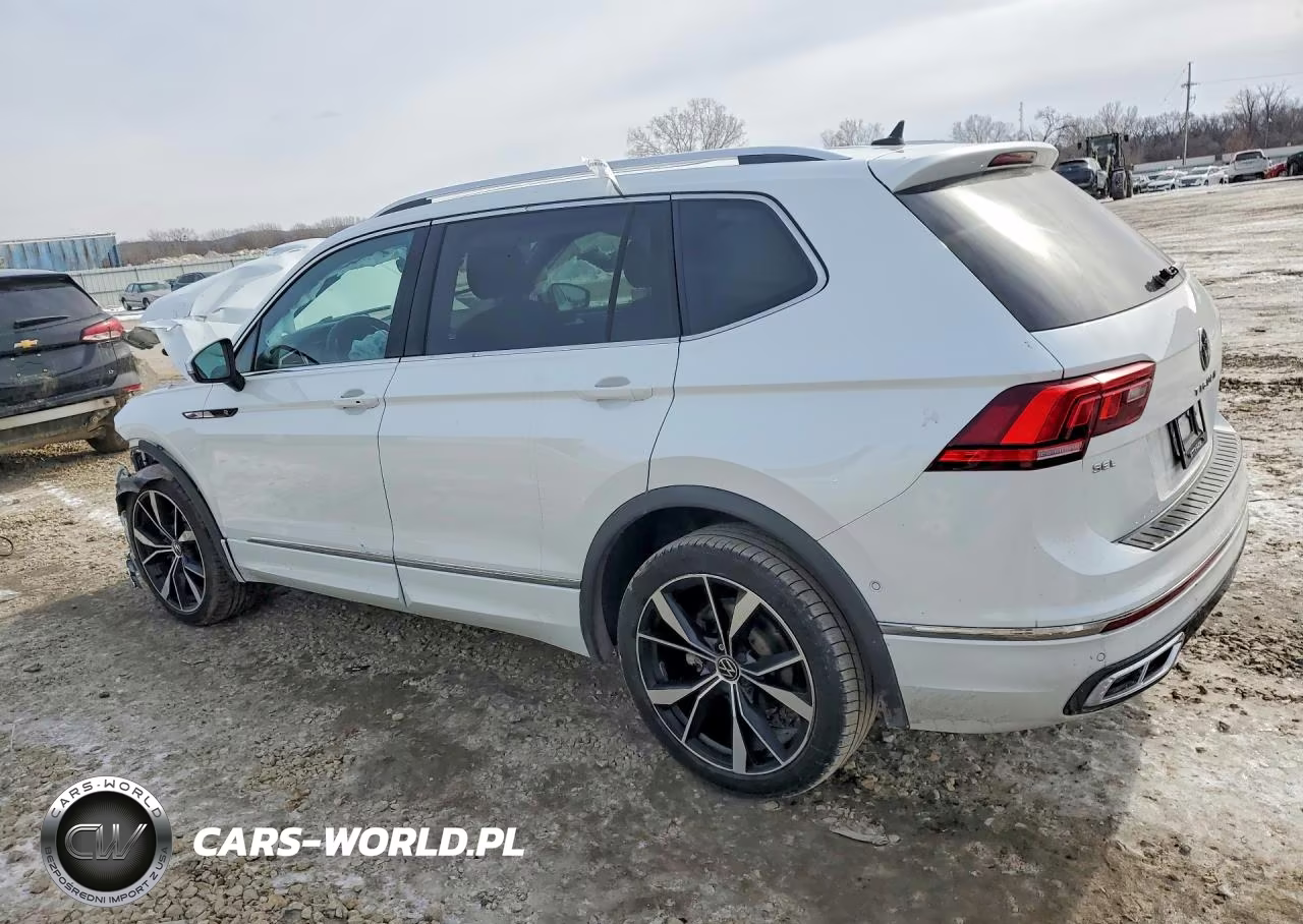 2022 Volkswagen Tiguan Sel R-Line VIN:3VV4B7AX5NM176340 - 2