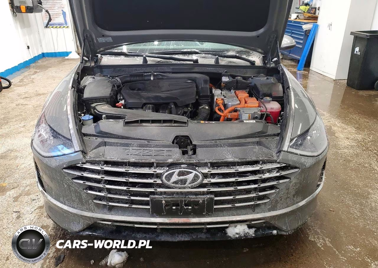 2022 Hyundai Sonata Hybrid VIN:KMHL34JJ8NA038110 - 11