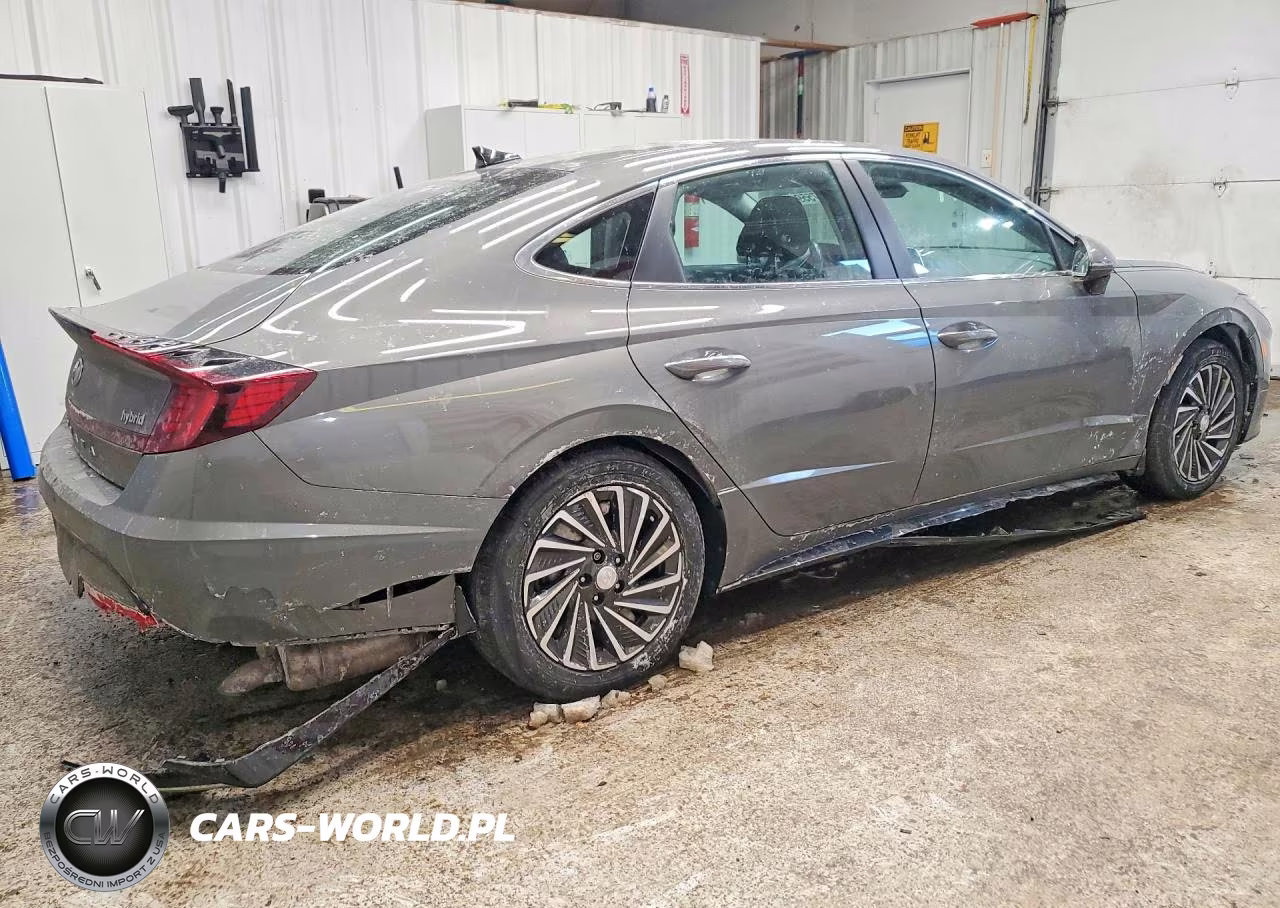 2022 Hyundai Sonata Hybrid VIN:KMHL34JJ8NA038110 - 3