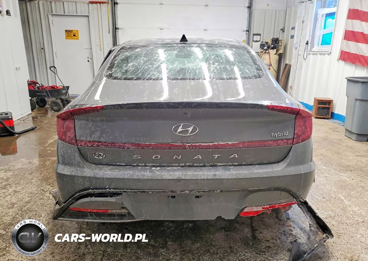2022 Hyundai Sonata Hybrid VIN:KMHL34JJ8NA038110 - 6
