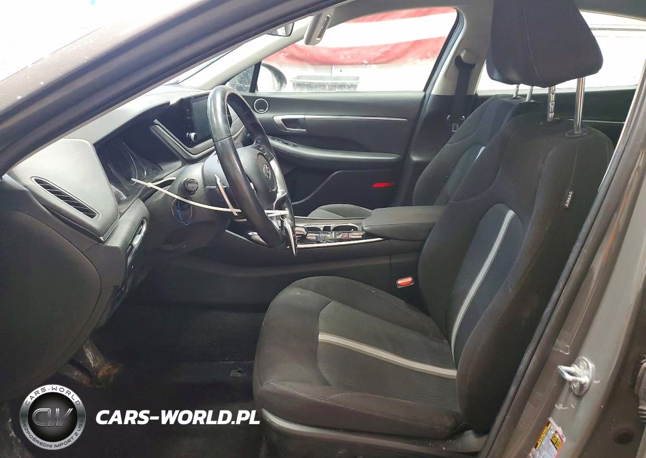 2022 Hyundai Sonata Hybrid VIN:KMHL34JJ8NA038110 - 7