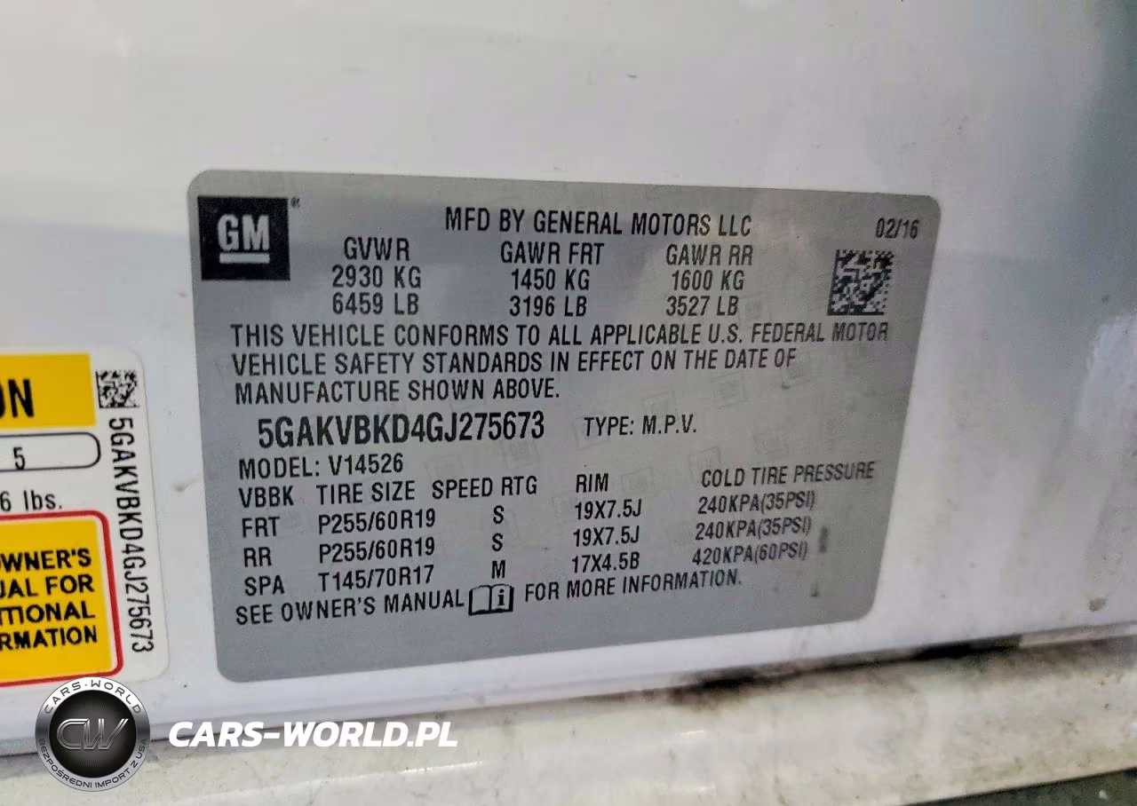 2016 Buick Enclave VIN:5GAKVBKD4GJ275673 - 13