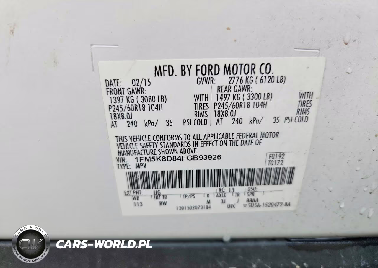 2015 Ford Explorer Xlt VIN:1FM5K8D84FGB93926 - 13