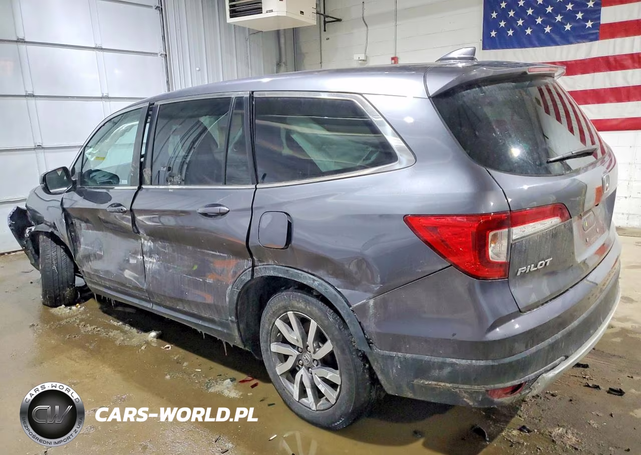 2021 Honda Pilot Ex VIN:5FNYF6H37MB070069 - 2