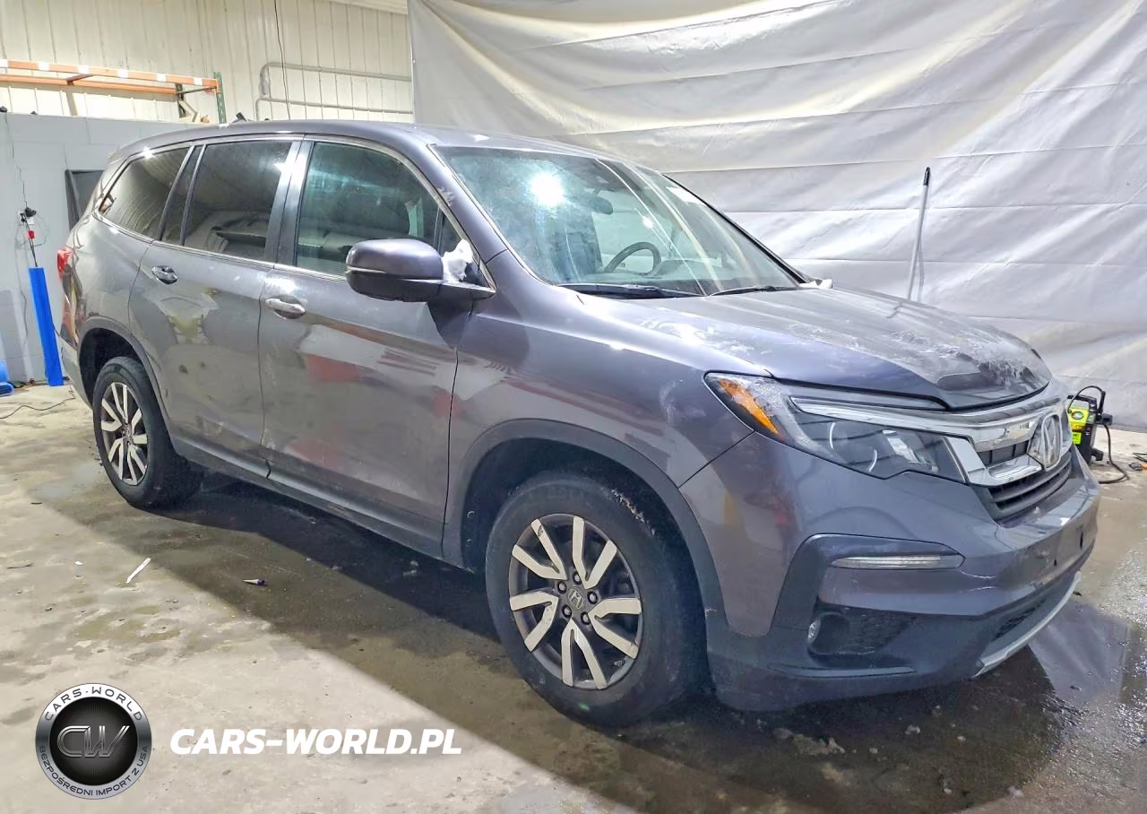 2021 Honda Pilot Ex VIN:5FNYF6H37MB070069 - 4