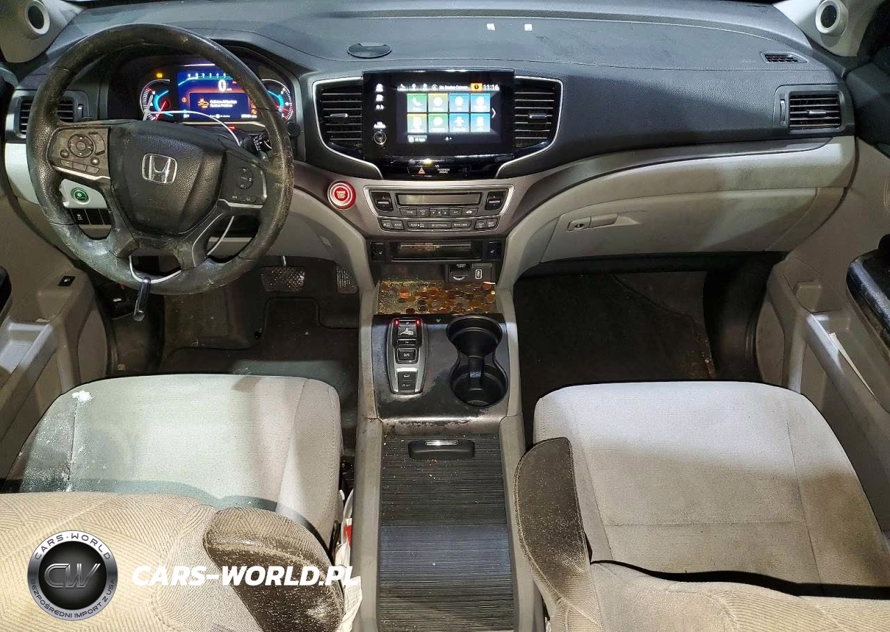 2021 Honda Pilot Ex VIN:5FNYF6H37MB070069 - 8