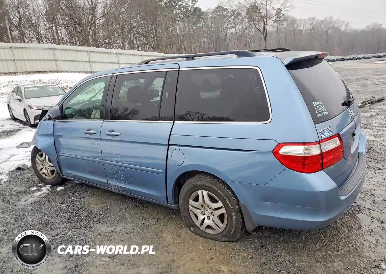2007 Honda Odyssey Exl VIN:5FNRL38797B075647 - 2
