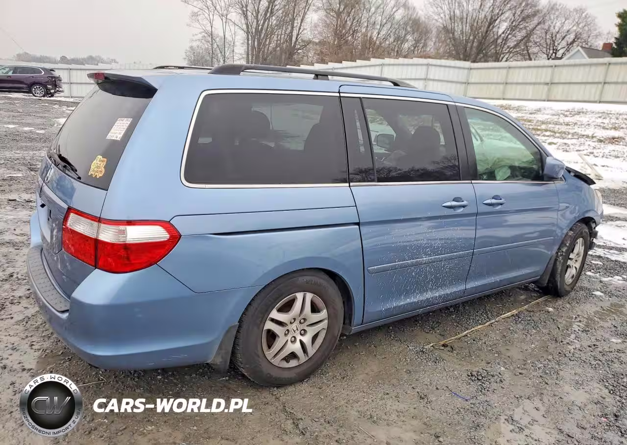 2007 Honda Odyssey Exl VIN:5FNRL38797B075647 - 3