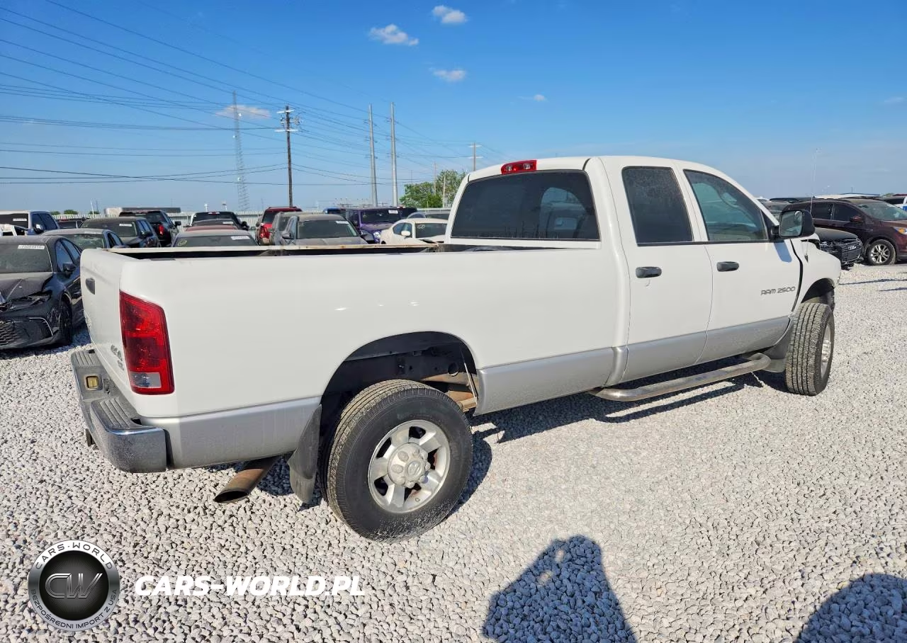 2003 Dodge Ram 2500 St VIN:3D7KU28C43G847990 - 3