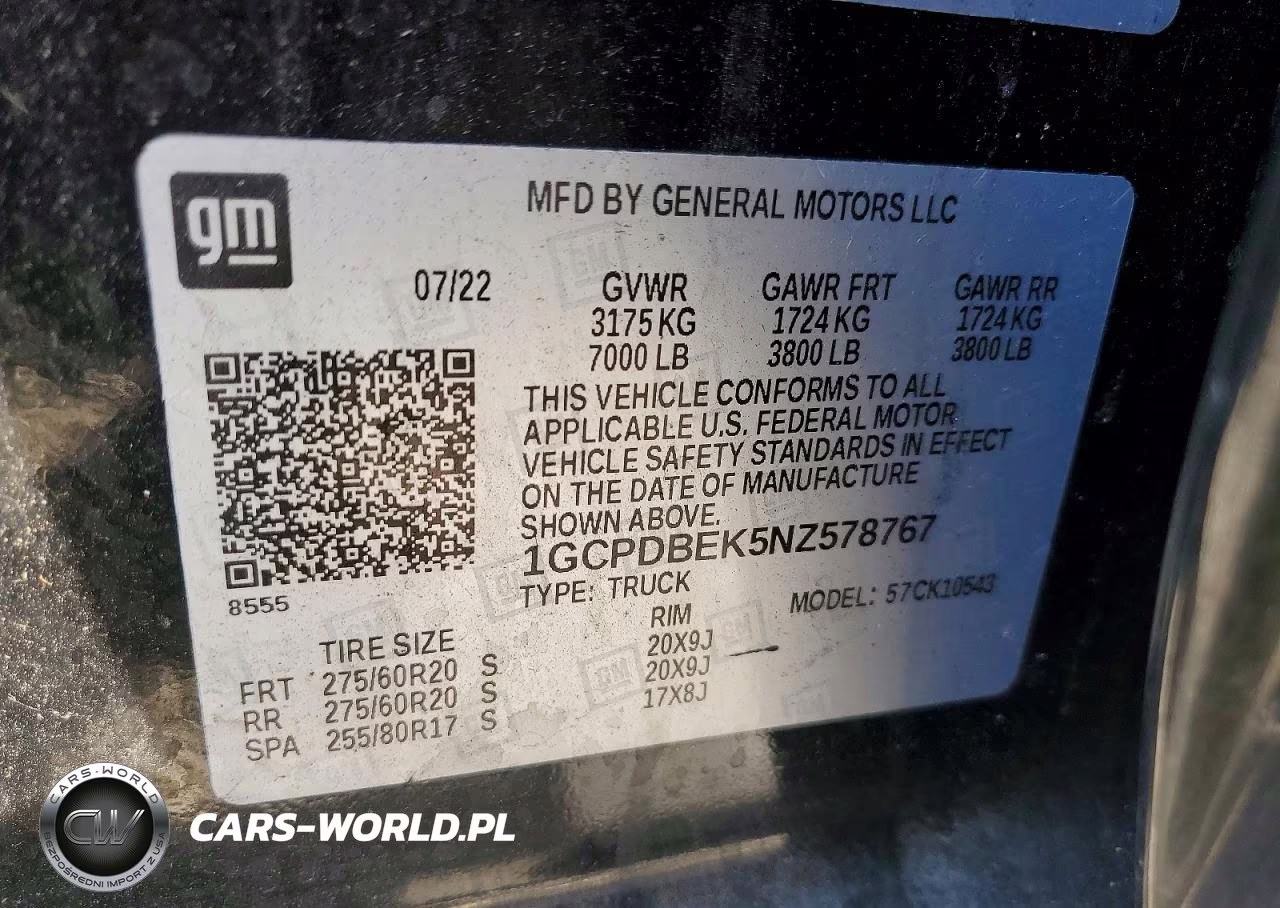 2022 Chevrolet Silverado K1500 Custom VIN:1GCPDBEK5NZ578767 - 12