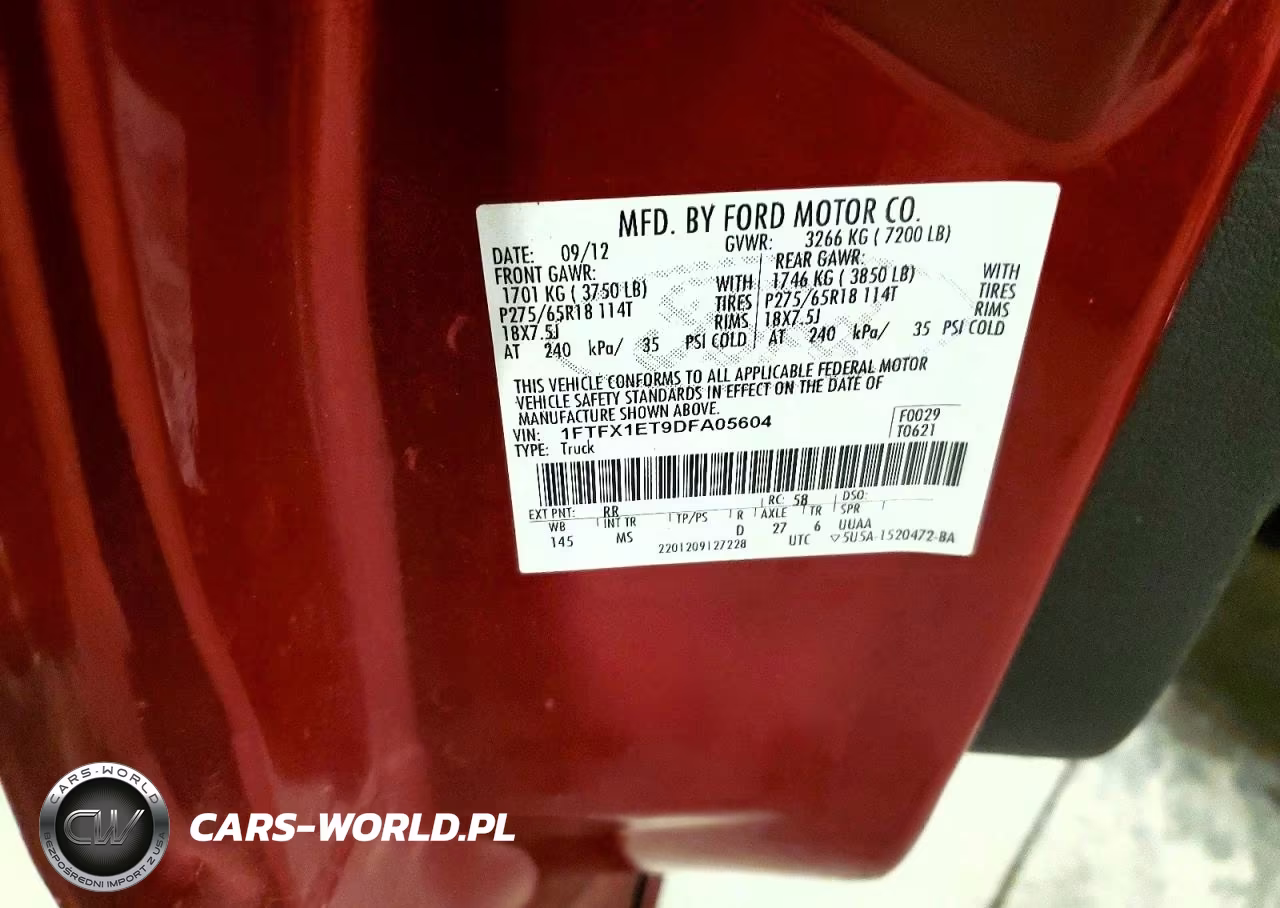2013 Ford F150 Super Cab VIN:1FTFX1ET9DFA05604 - 12