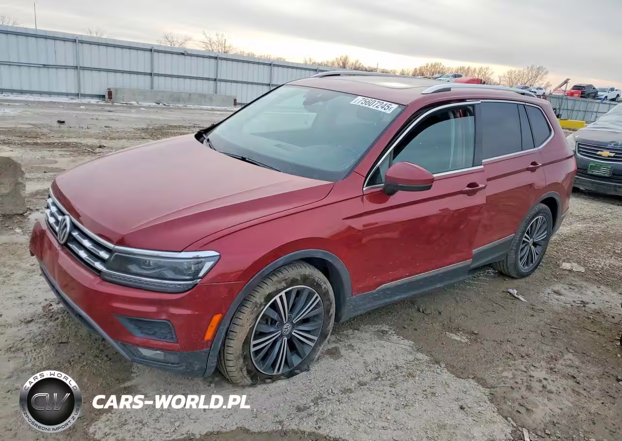2018 Volkswagen Tiguan Sel Premium