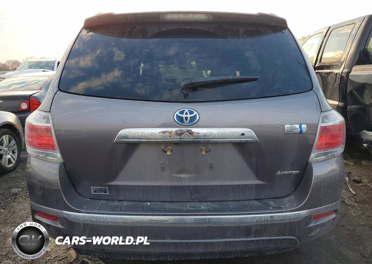 2012 Toyota Highlander Hybrid Limited VIN:JTEDC3EH6C2009654 - 6