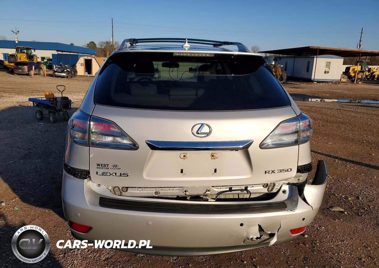 2010 Lexus Rx 350 VIN:2T2ZK1BAXAC035421 - 6