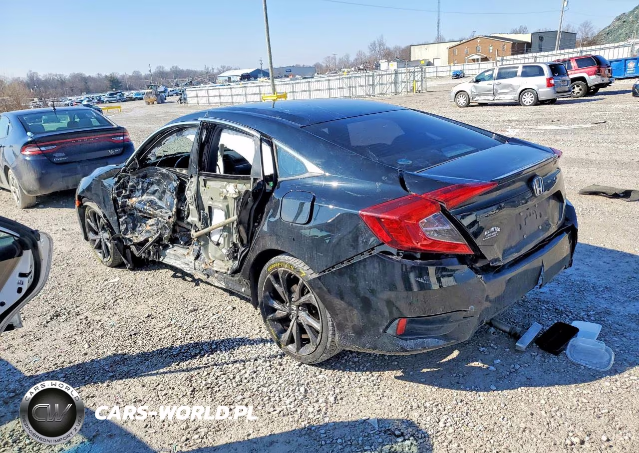 2020 Honda Civic Sport VIN:19XFC2F81LE009747 - 2