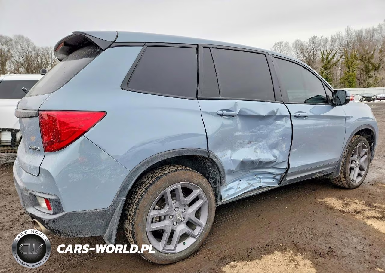 2023 Honda Passport Exl VIN:5FNYF8H52PB003221 - 3