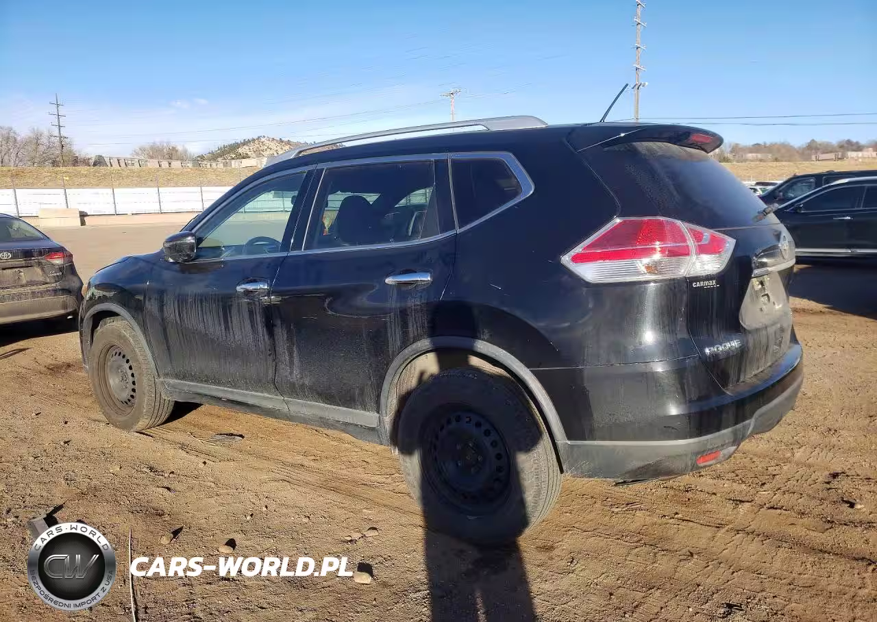 2016 Nissan Rogue S VIN:KNMAT2MVXGP672047 - 2