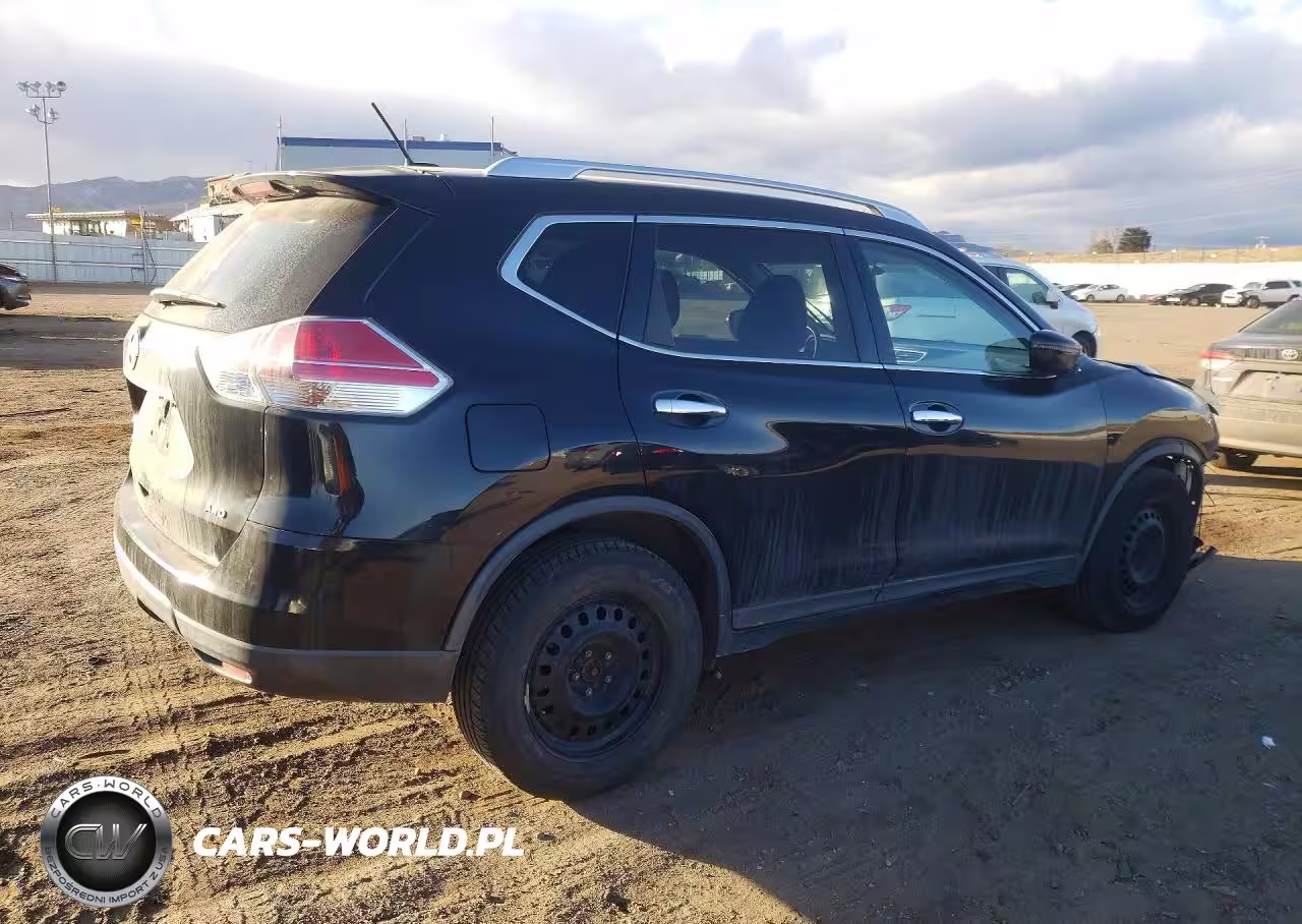 2016 Nissan Rogue S VIN:KNMAT2MVXGP672047 - 3