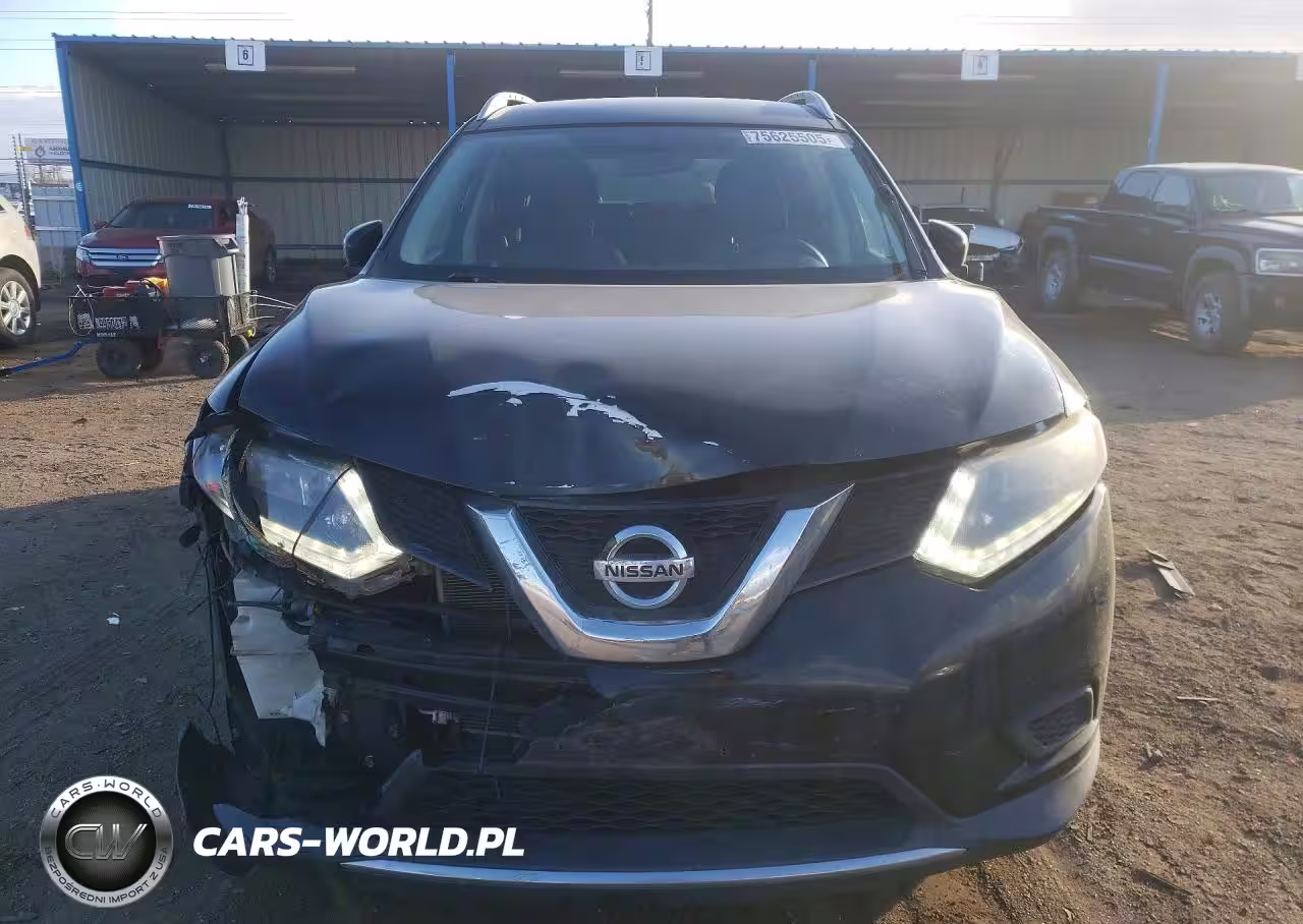 2016 Nissan Rogue S VIN:KNMAT2MVXGP672047 - 5