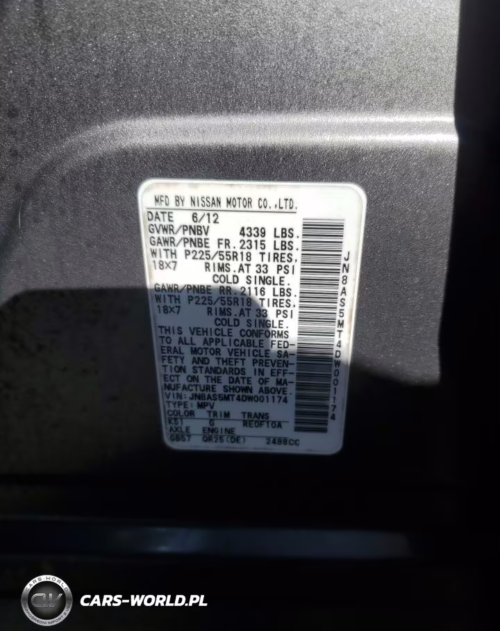 2013 Nissan Rogue S VIN:JN8AS5MT4DW001174 - 13