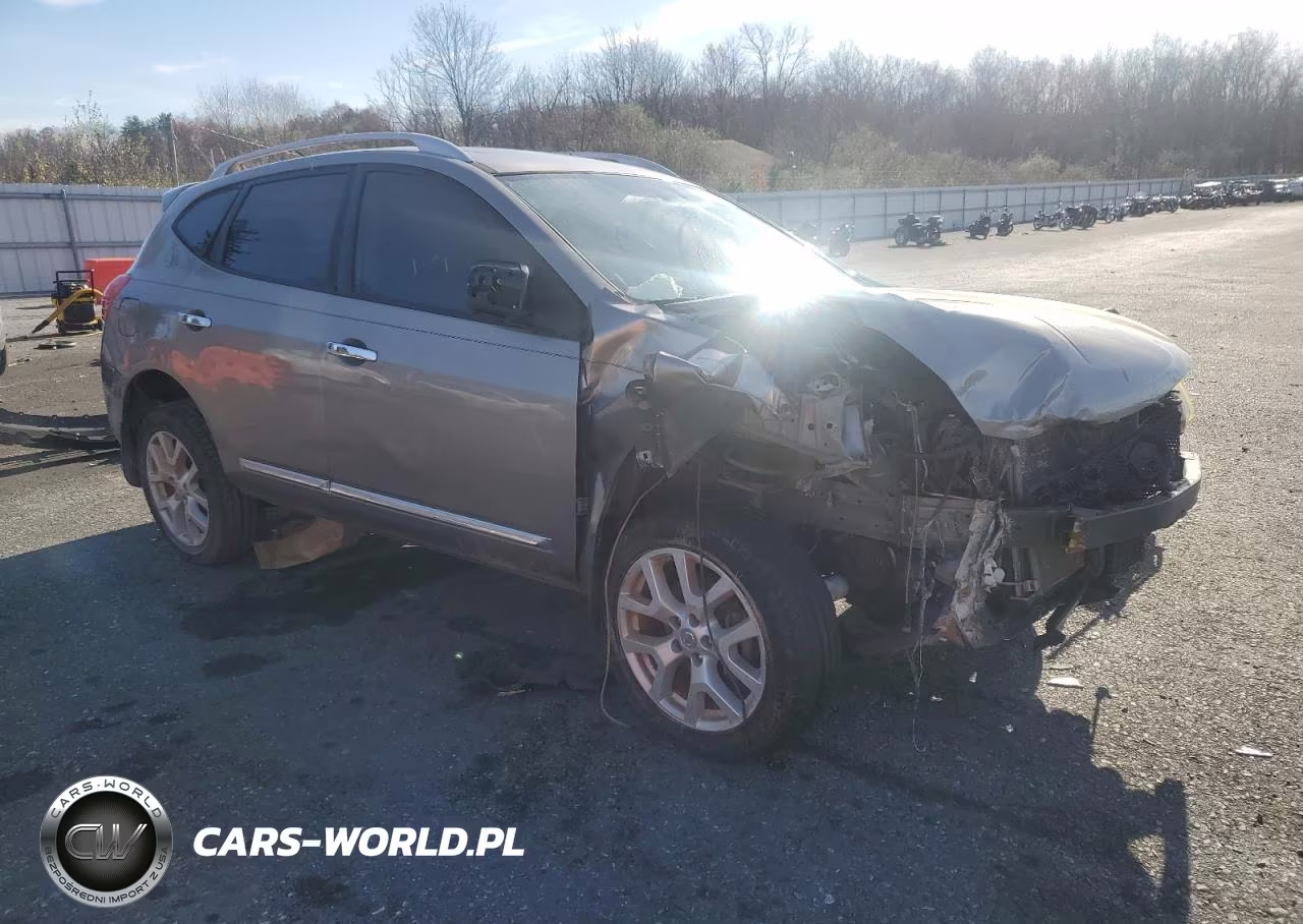 2013 Nissan Rogue S VIN:JN8AS5MT4DW001174 - 4