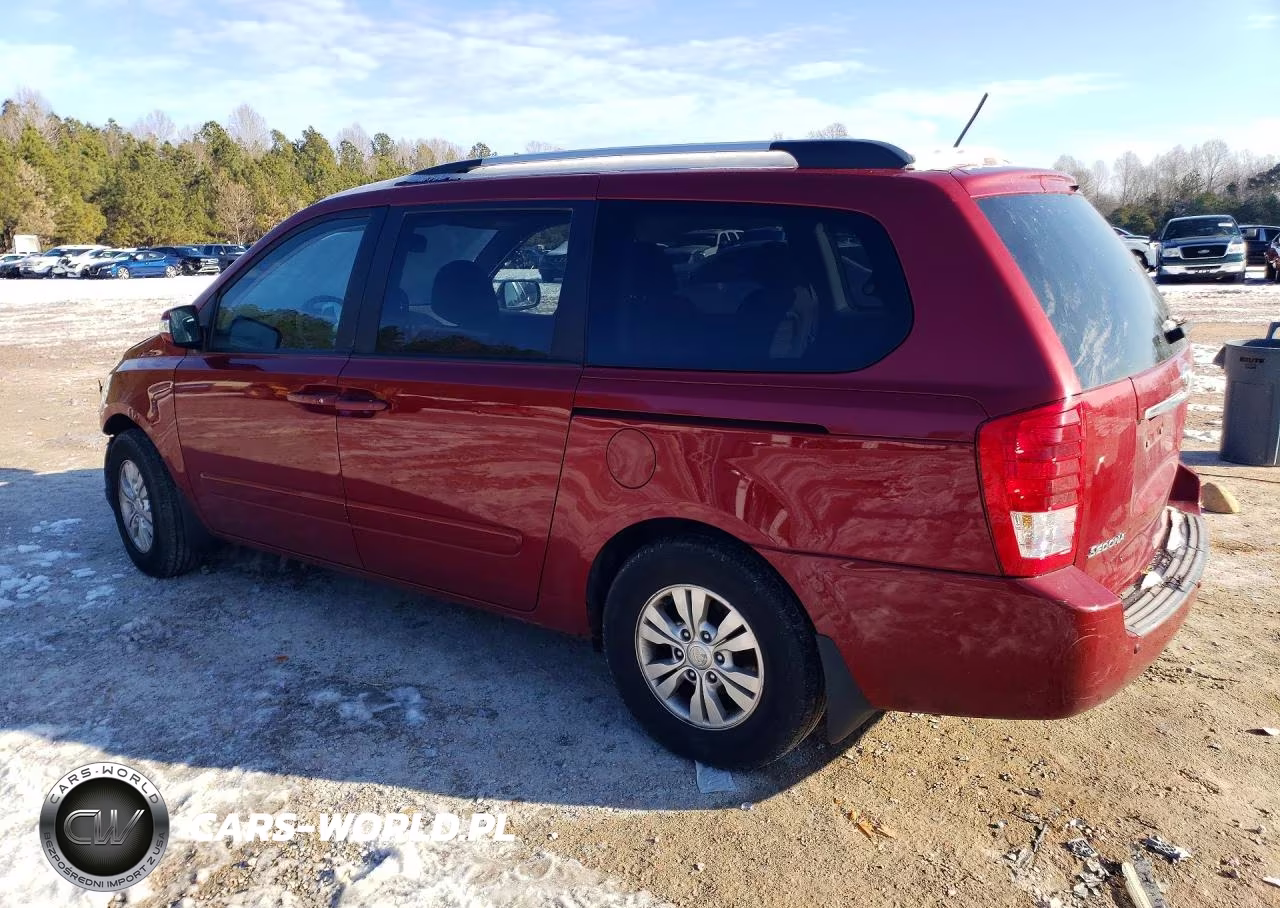 2011 Kia Sedona Lx VIN:KNDMG4C74B6387780 - 2