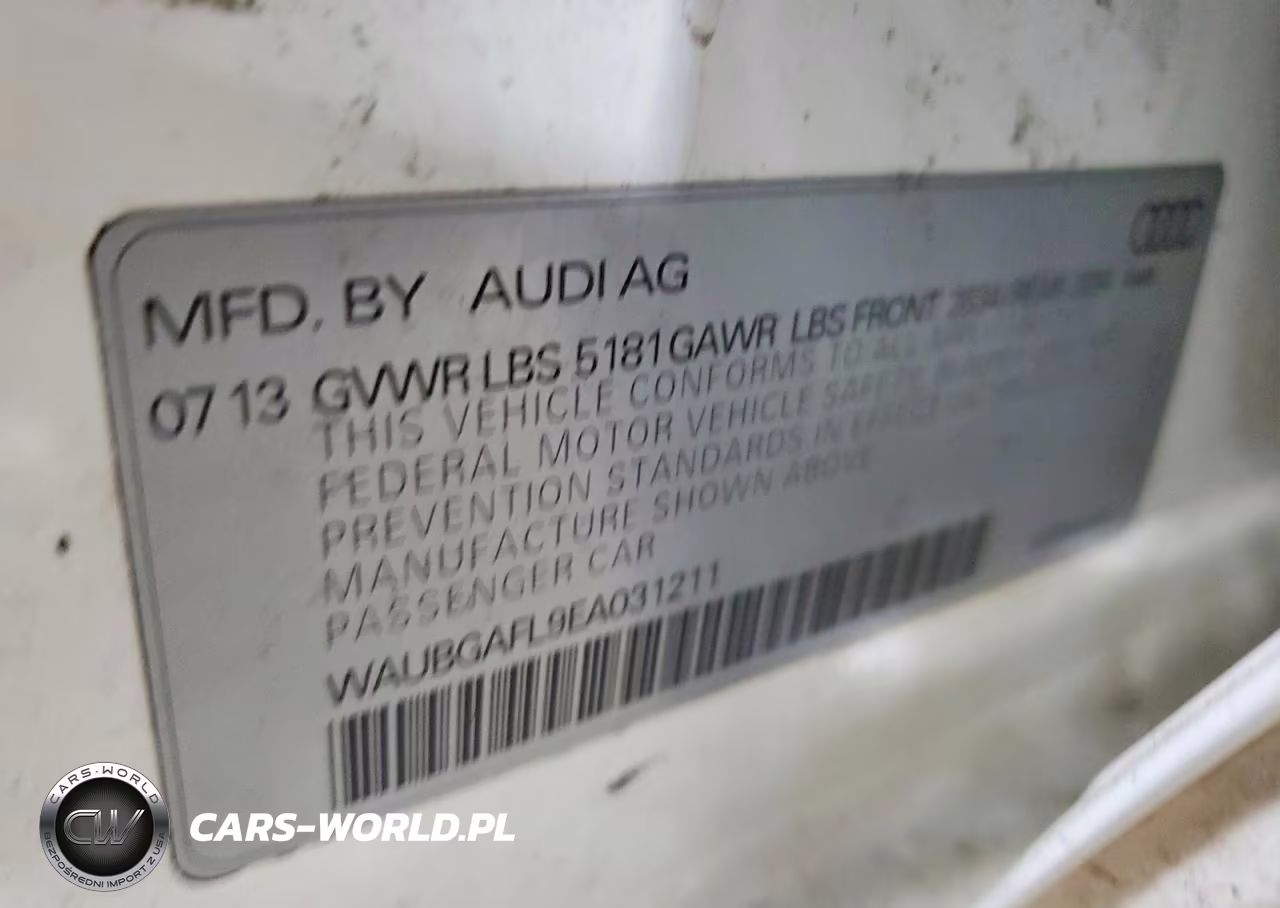 2014 Audi S4 Premium Plus VIN:WAUBGAFL9EA031211 - 12