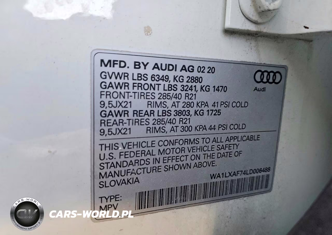 2020 Audi Q7 Premium Plus VIN:WA1LXAF74LD006488 - 13