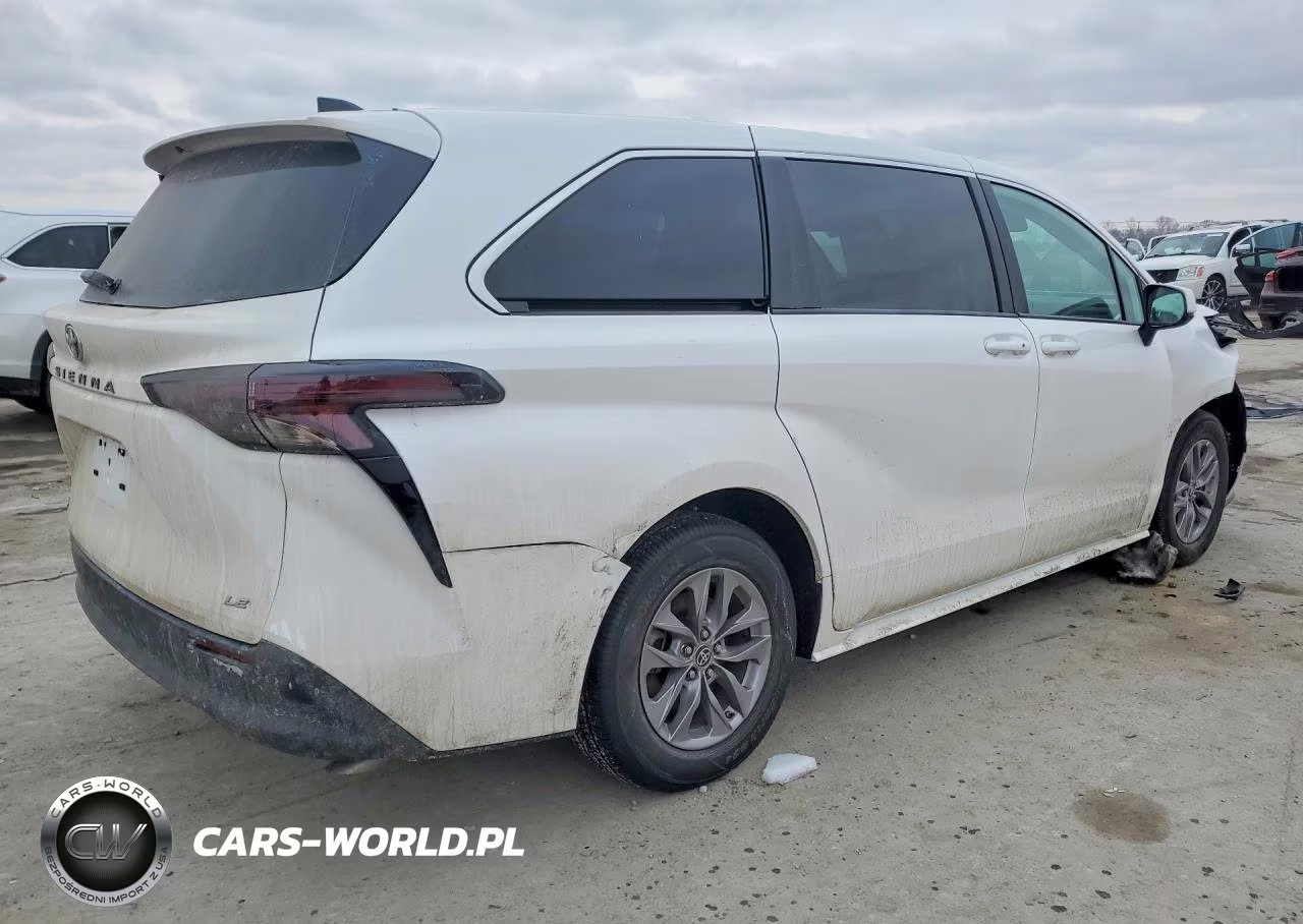 2025 Toyota Sienna Le VIN:5TDKSKFC2SS194675 - 3